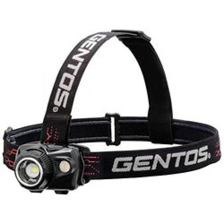 GENTOS/ジェントス 充電式ヘッドライト USB充電式
